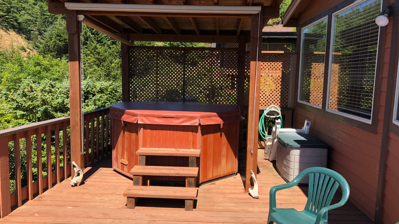 Spa/ Deck view
